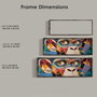 Wallity Pintura Decorativa EMR067 Multicolor